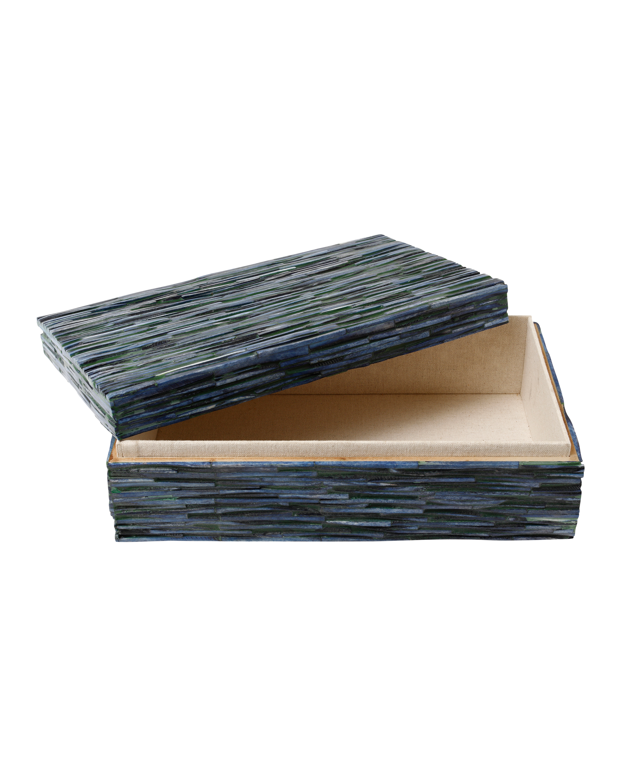 Currey & Company Perseus Blue Box Set Of 2