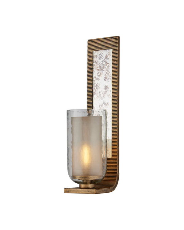 Currey & Company Wynyard Gold 1 Light Wall Sconce