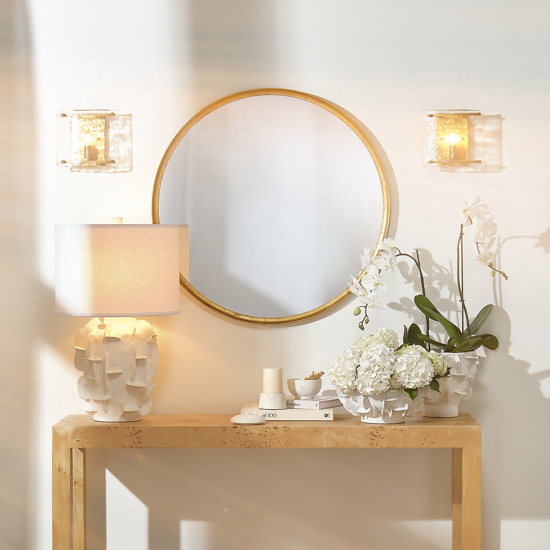 Jamie Young Refined Round Mirror 36"DIA