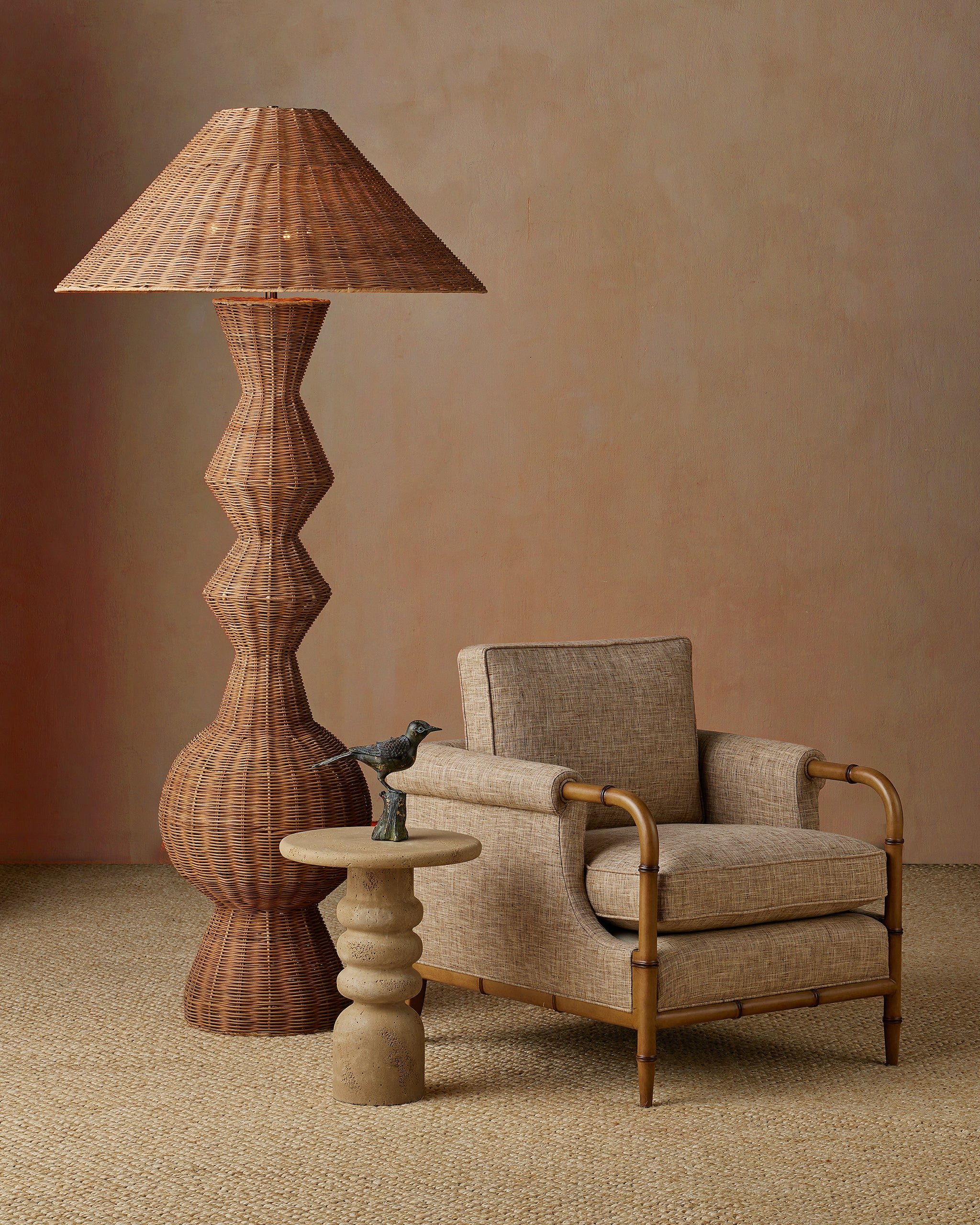 Currey & Company Nirvana Grande Floor Lamp