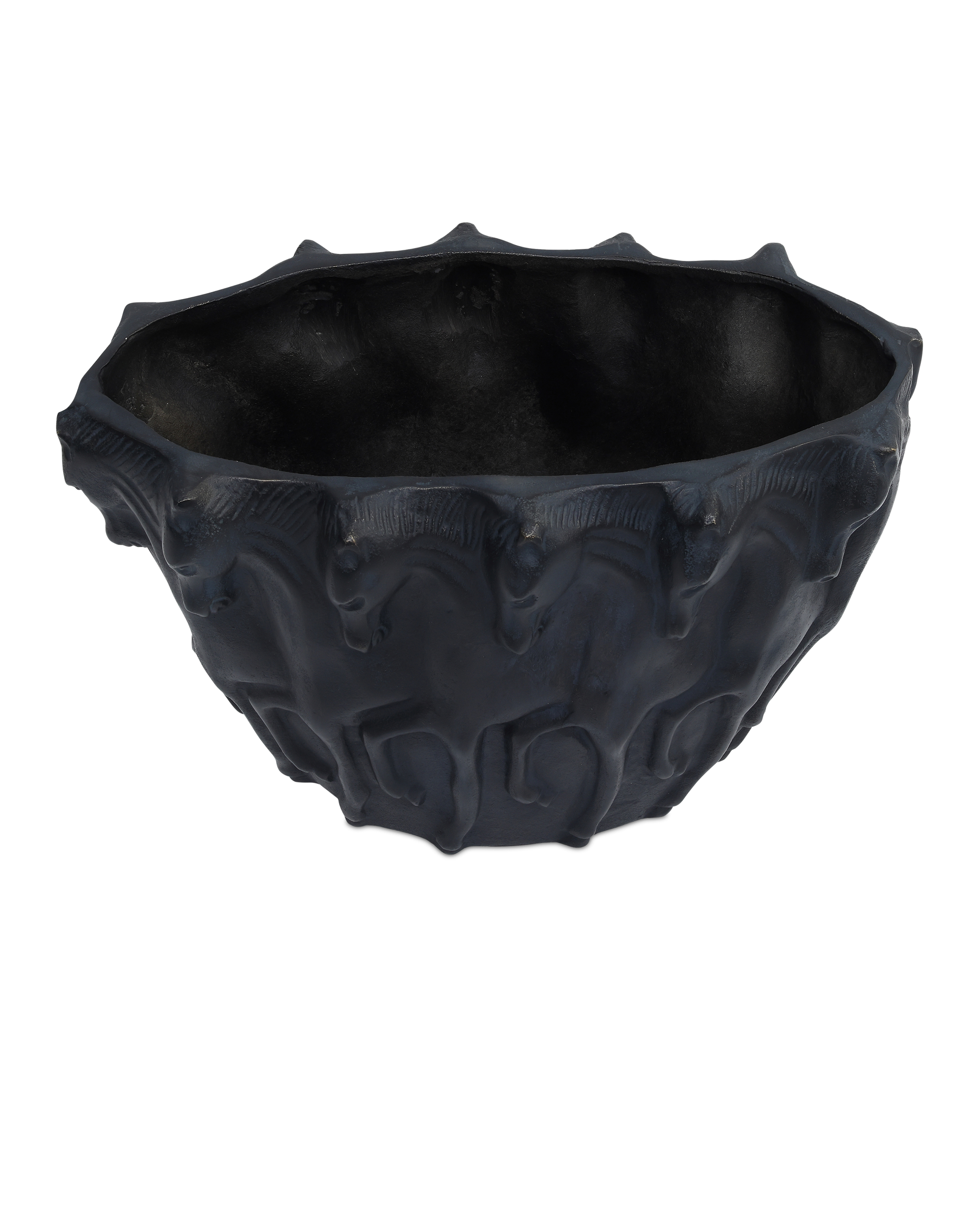 Currey And Company Dressage Oval Vase