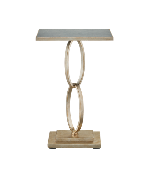 Currey & Company Bangle Champagne Accent Table