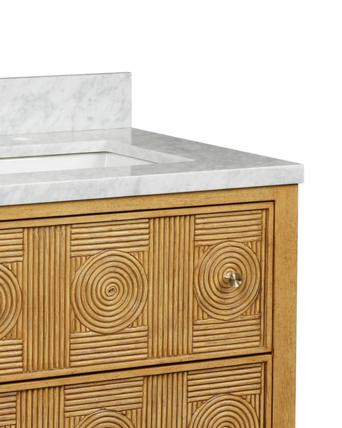 Currey and Company Santos 28" Bathroom Vanity