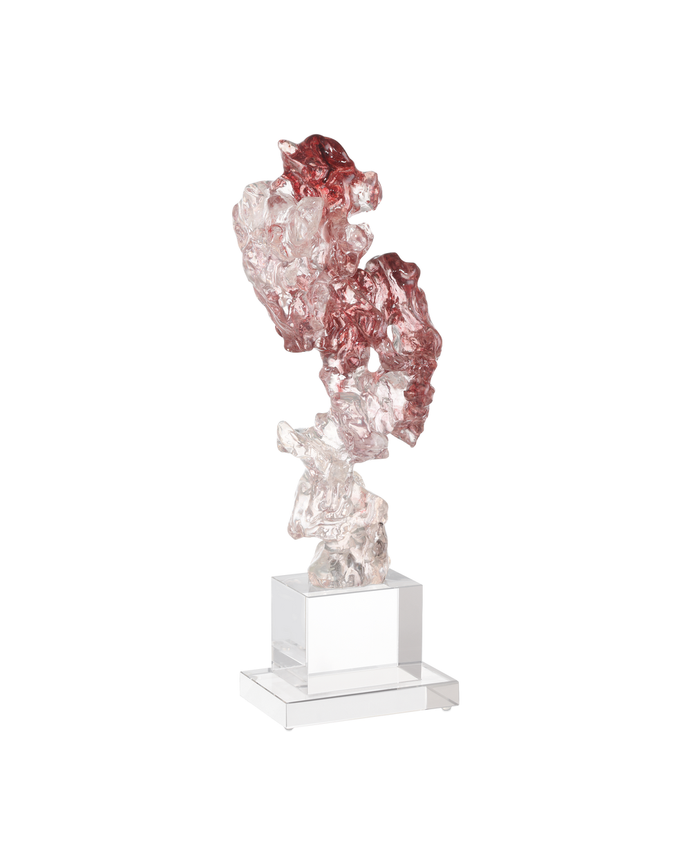 Currey And Company Faux Rock Crystal Sculpture