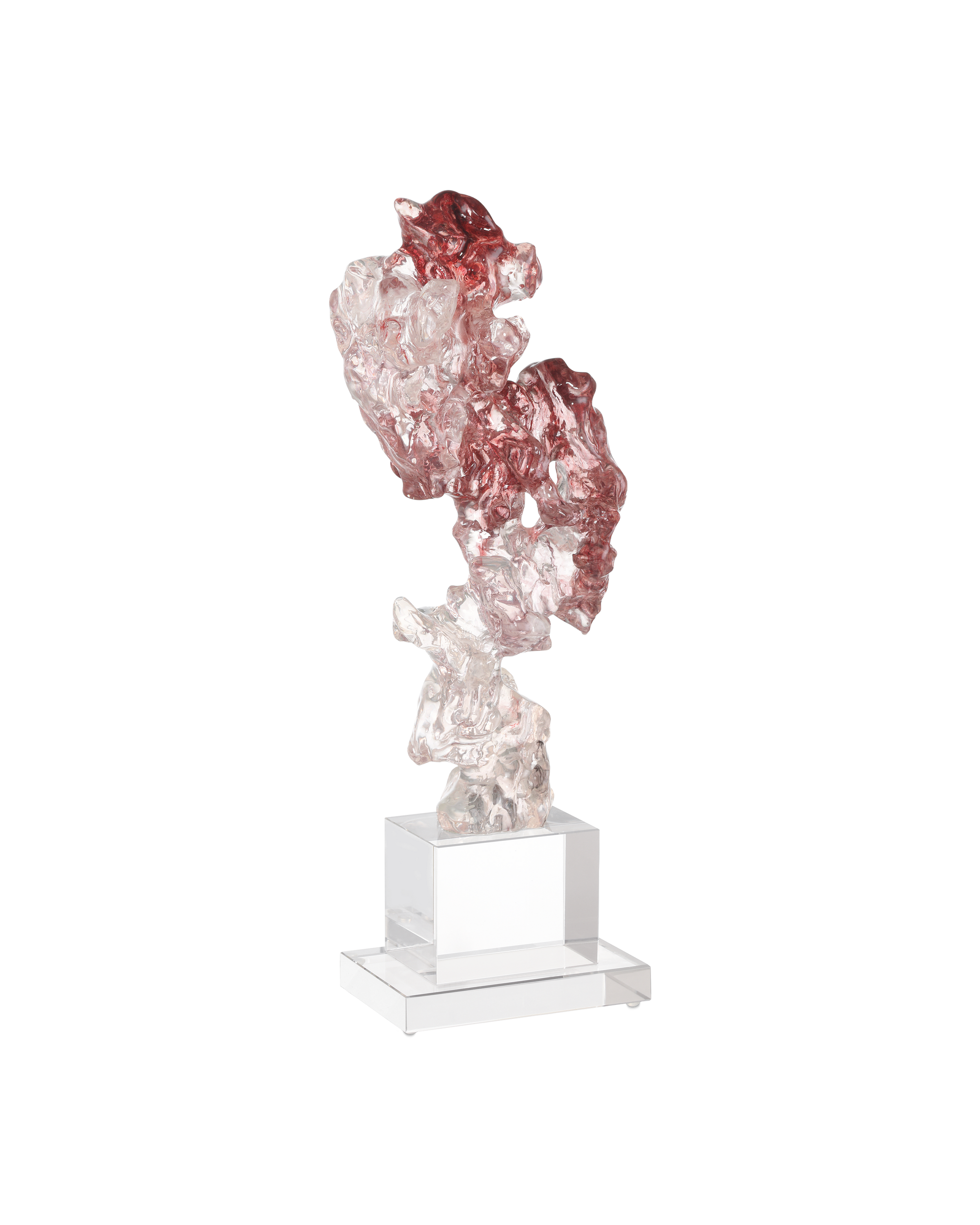 Currey And Company Faux Rock Crystal Sculpture