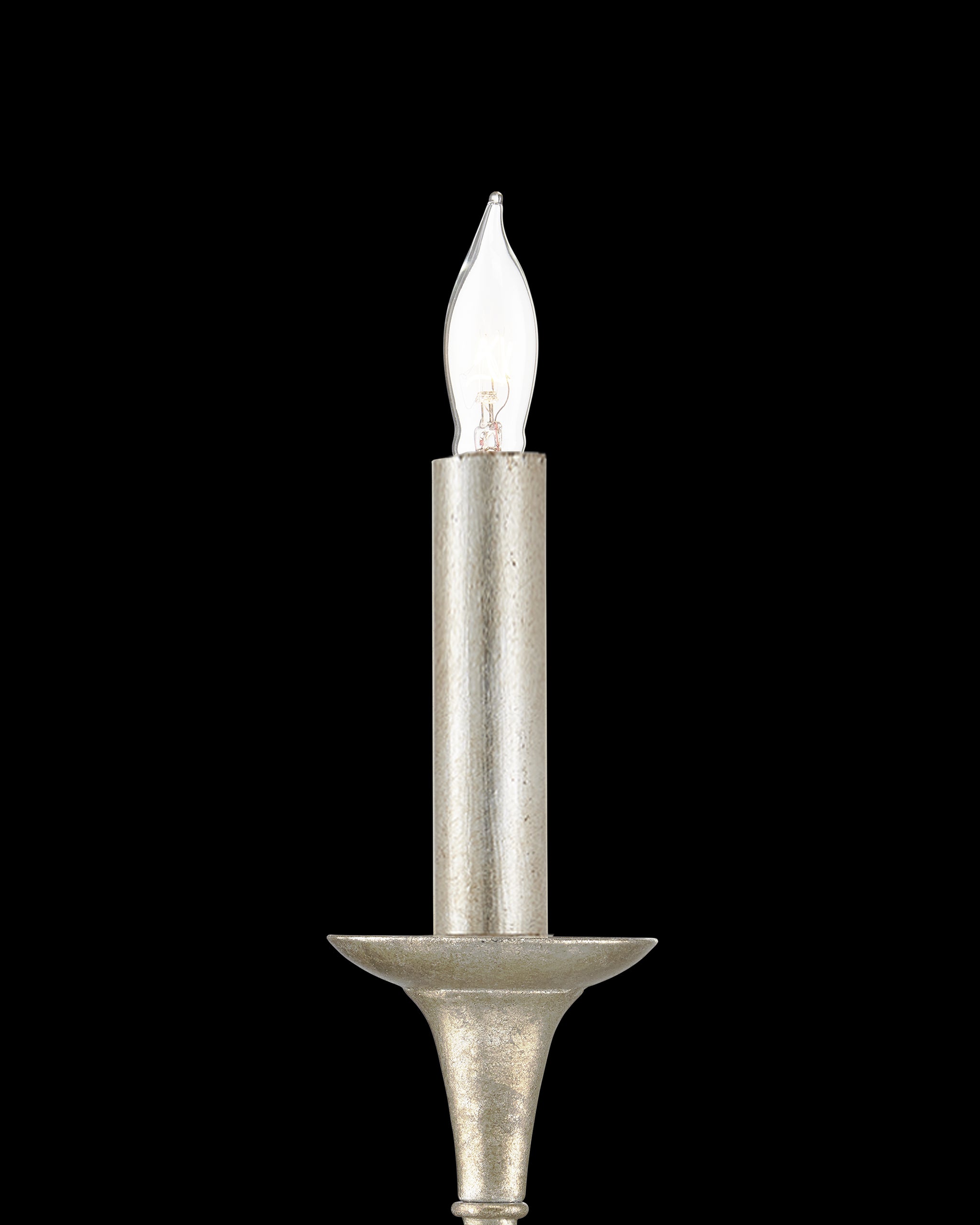 Currey & Company Nottaway Linear Champagne Chandelier