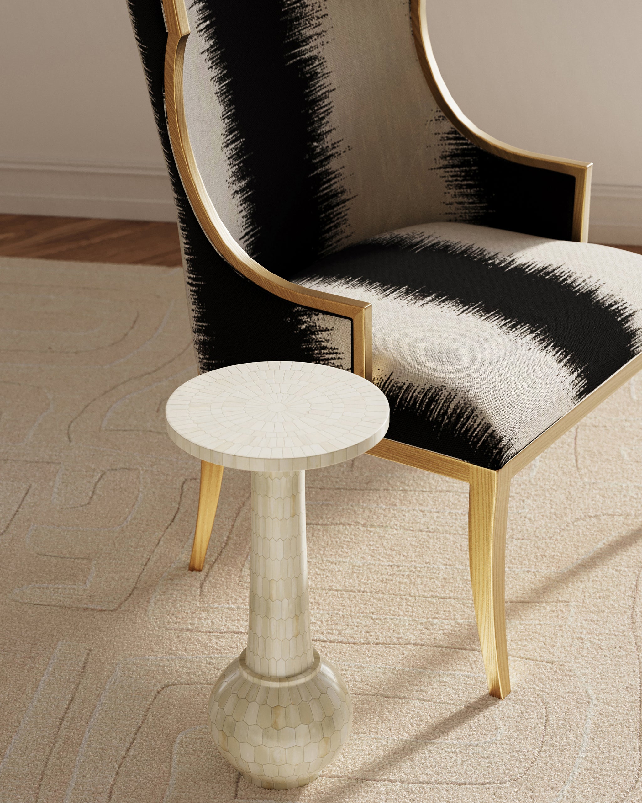 Currey & Company Osa Drinks Table