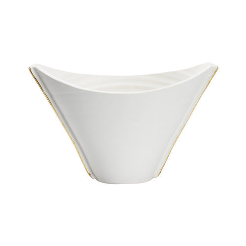 Wildwood Siracusa Vessel Blanco/Oro Lg