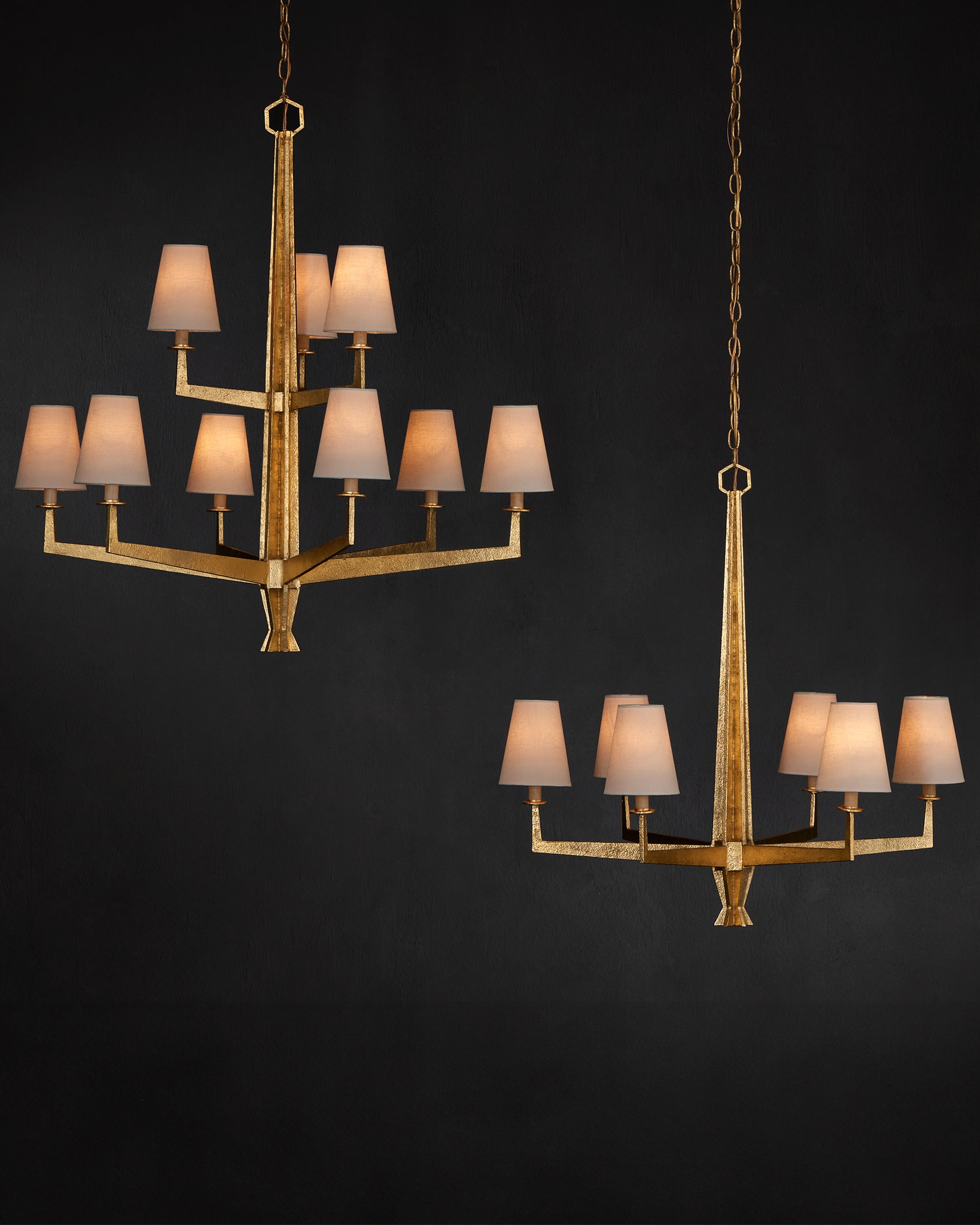 Currey & Company Goldfinch Large Chandelier