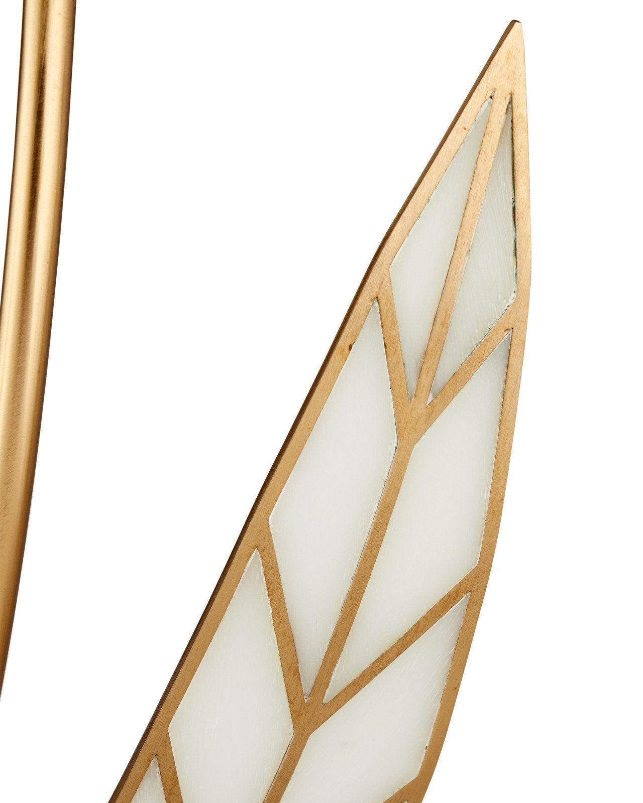 Currey & Company Foliatura 39" Antique Brass 6 Light Chandelier