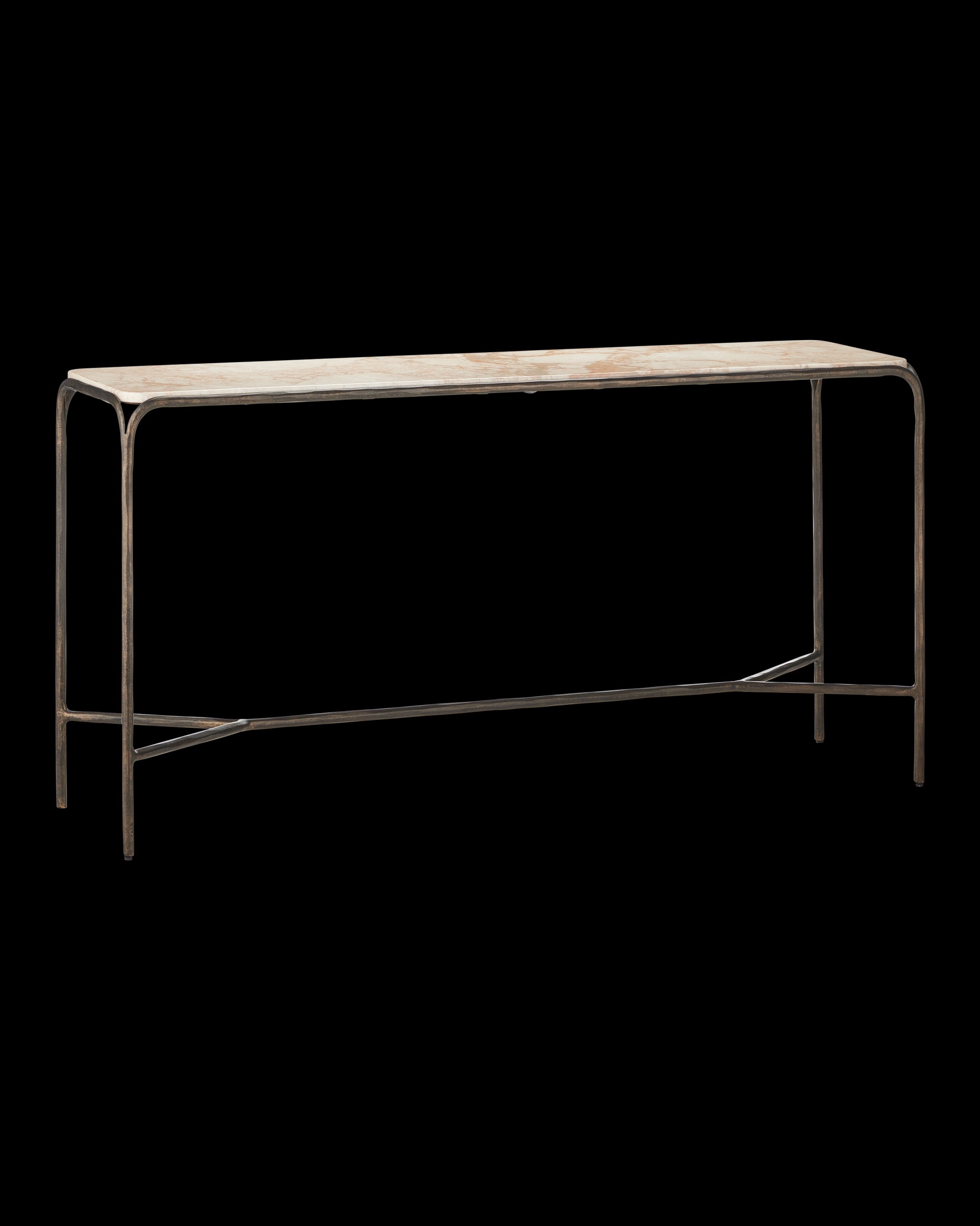 Currey & Company Crema Console Table