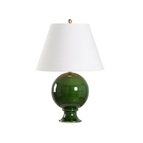 Chelsea House Sphere Table Lamp Green