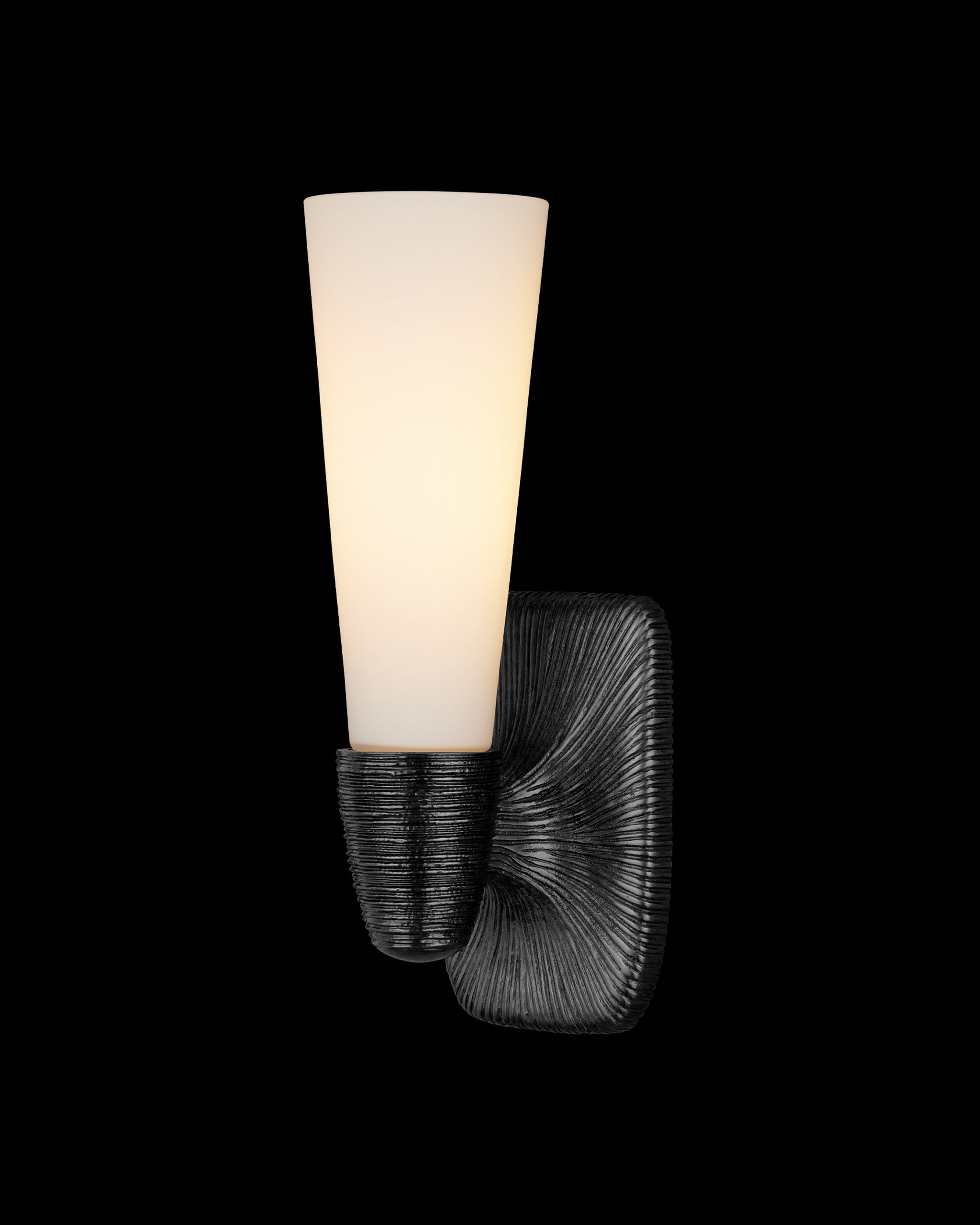 Currey & Company Bonaz Bronze Bath Wall Sconce