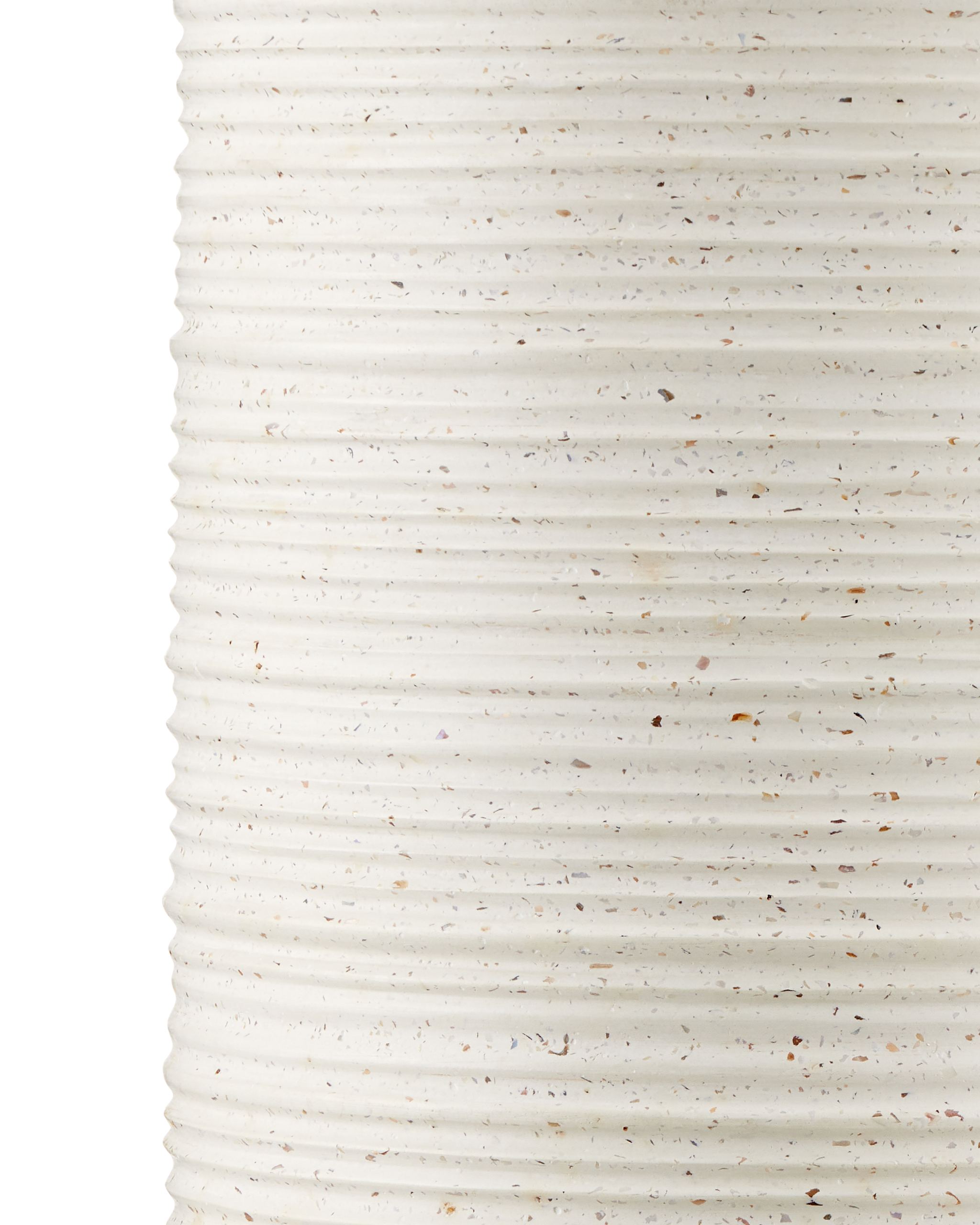 Currey & Company Cresta Ivory Terrazzo Drinks Table