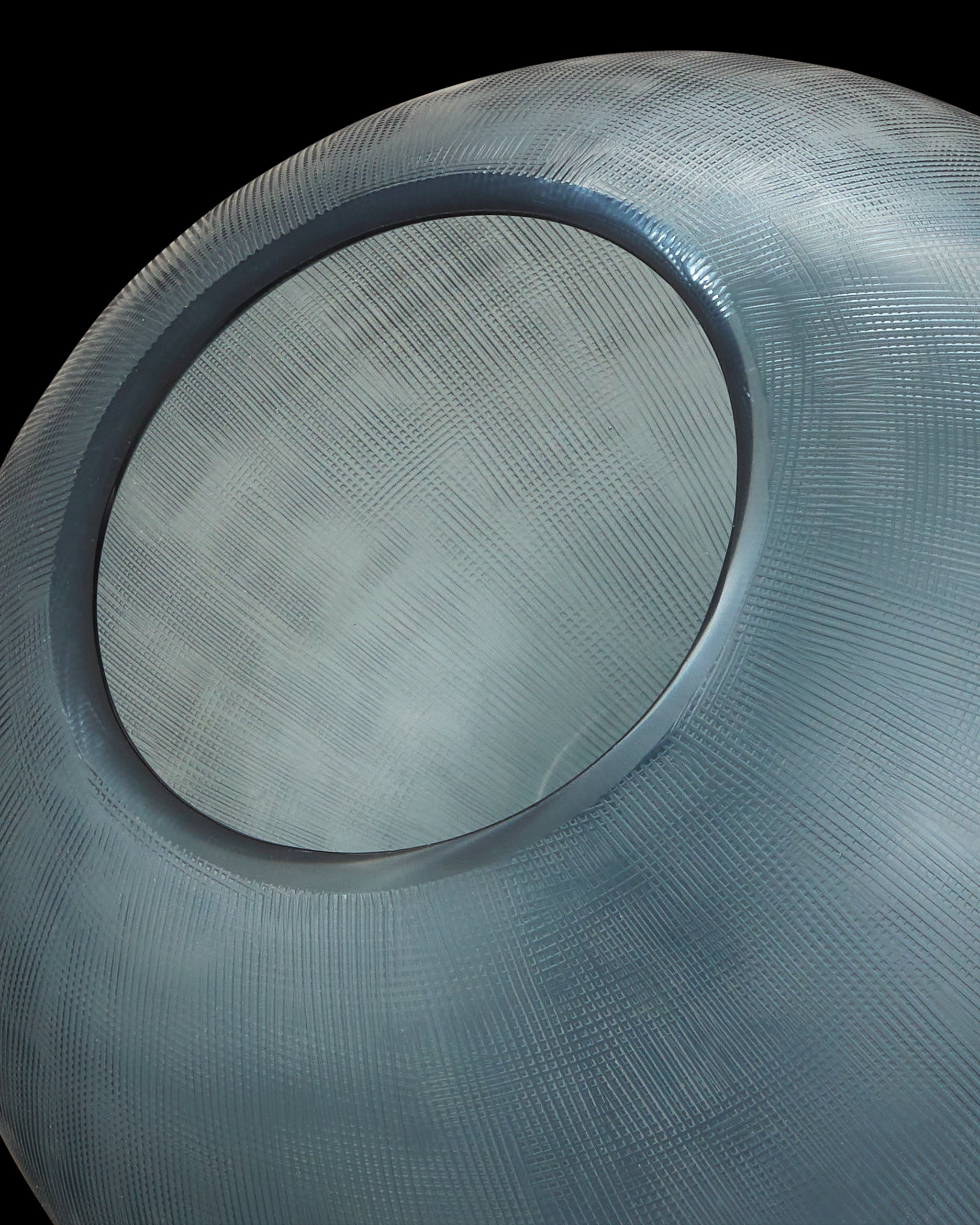 Currey & Company Fresno Blue Orb Set Of 3