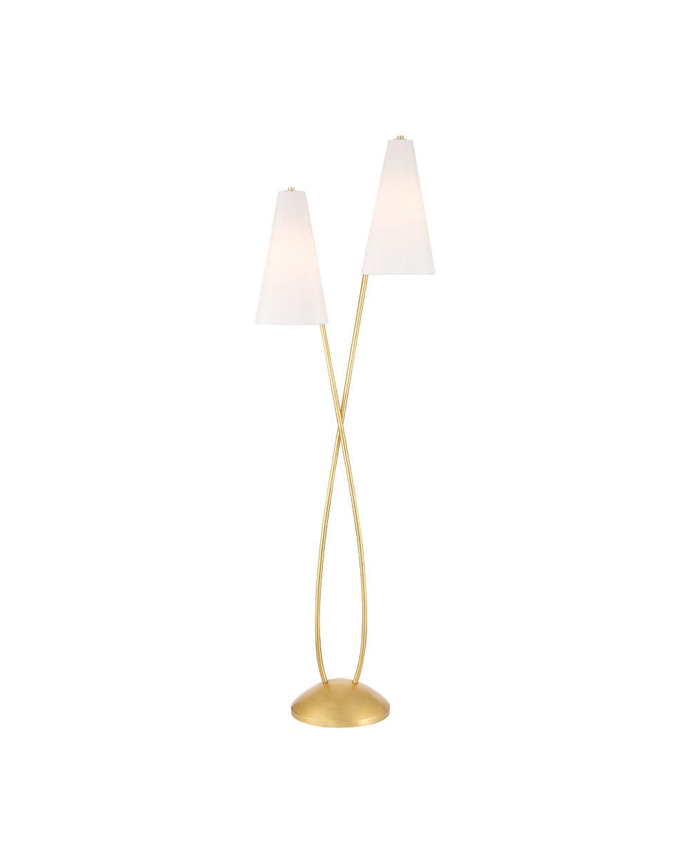 Currey & Company Pas De Deux Floor Lamp