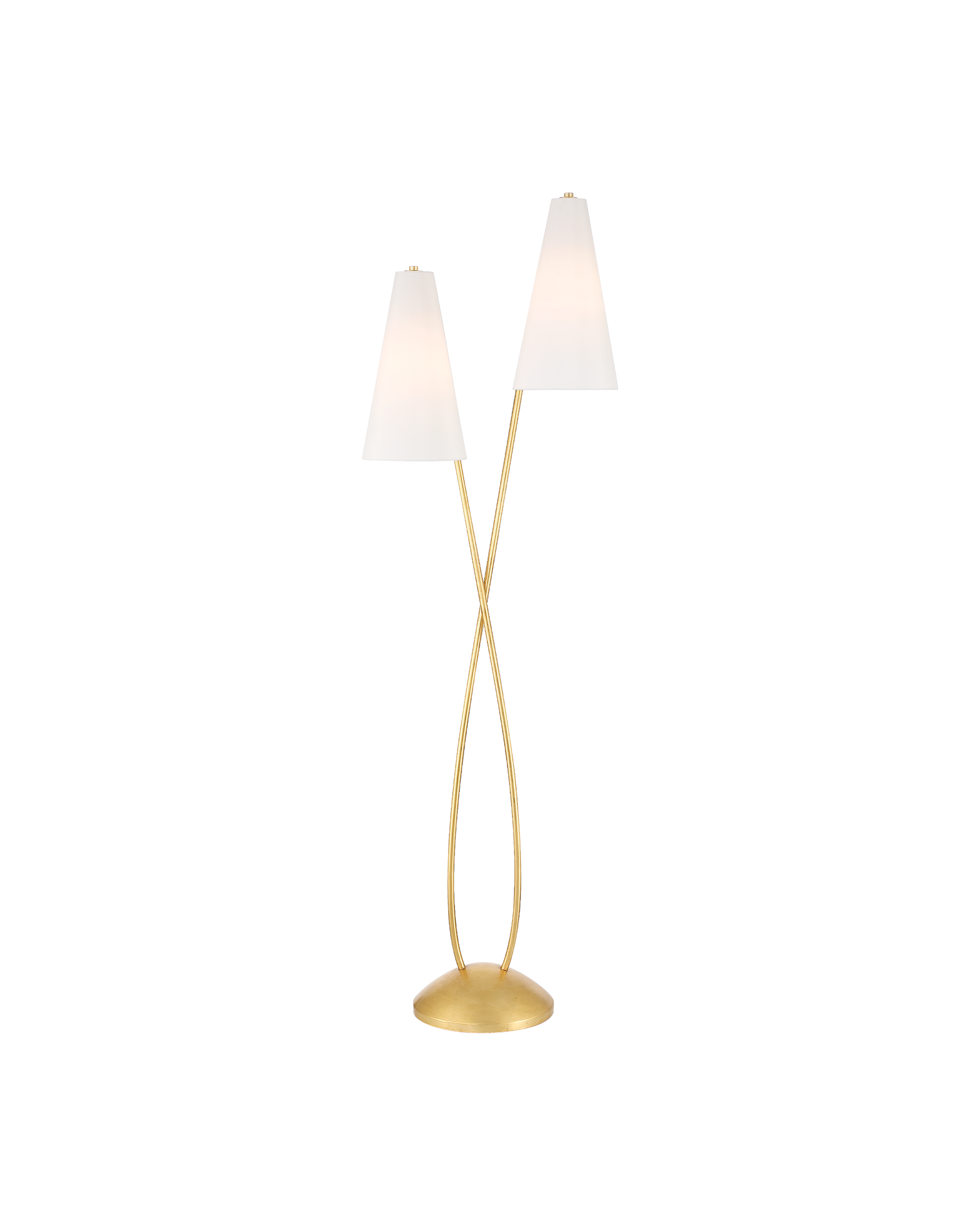 Currey & Company Pas De Deux Floor Lamp