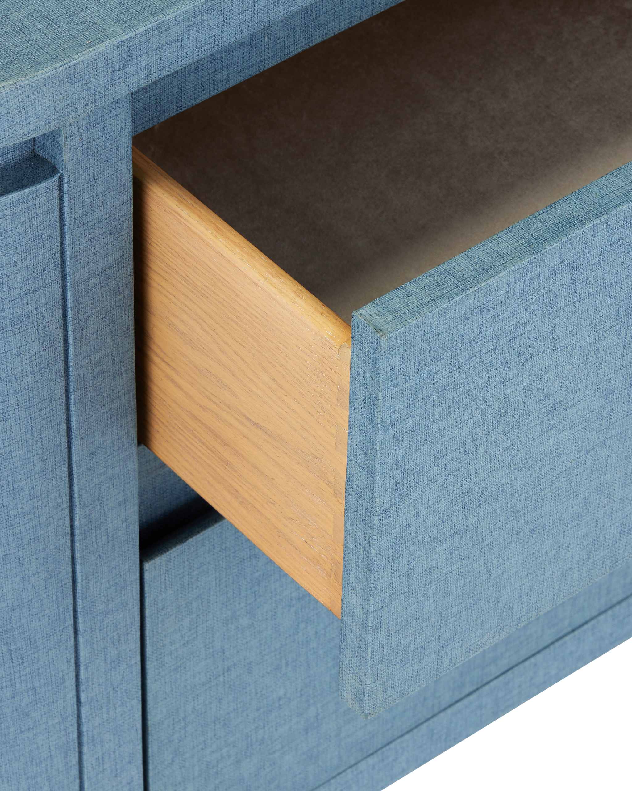 Currey & Company Briallen Blue Nightstand
