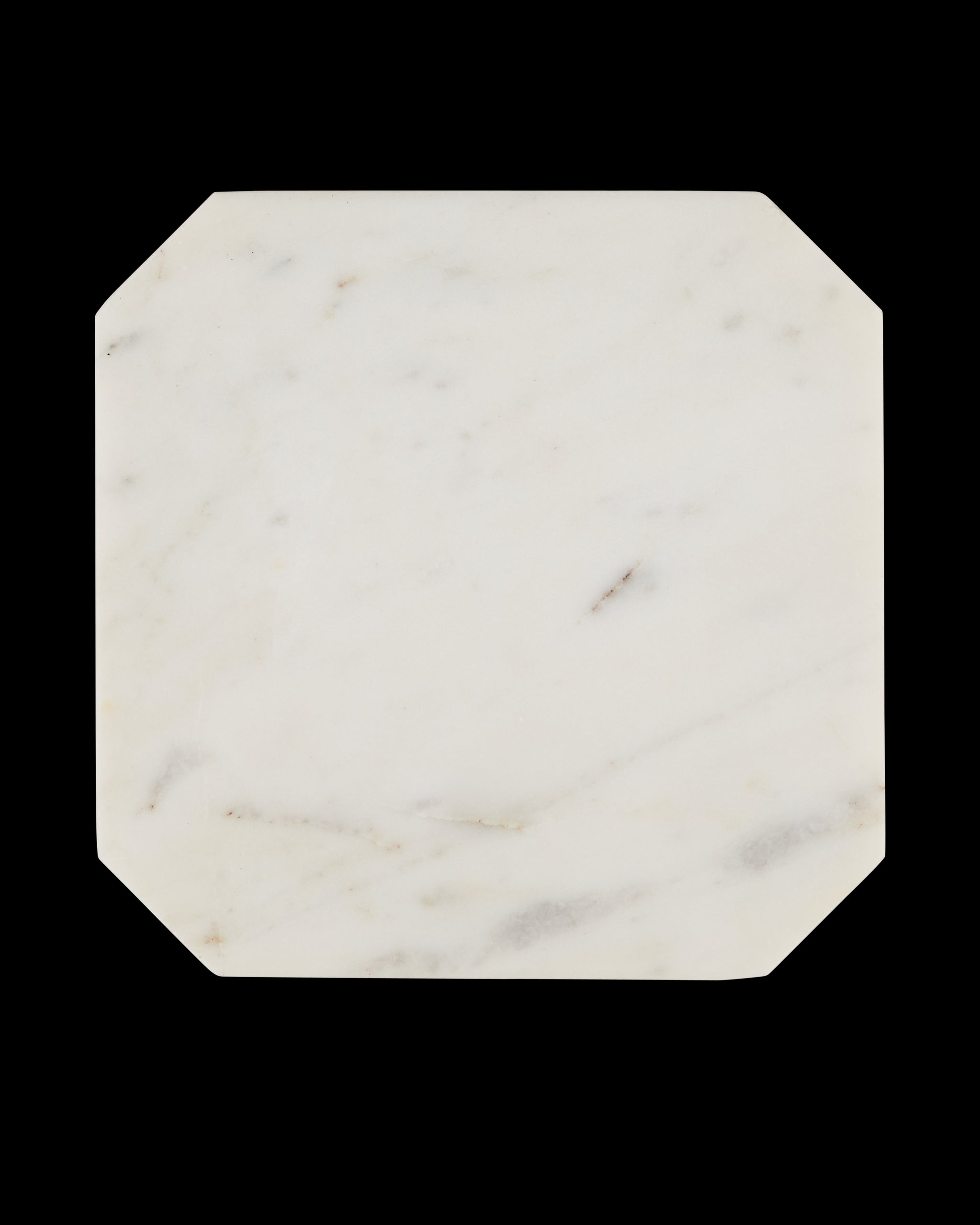 Currey & Company Ocho Marble Drinks Table