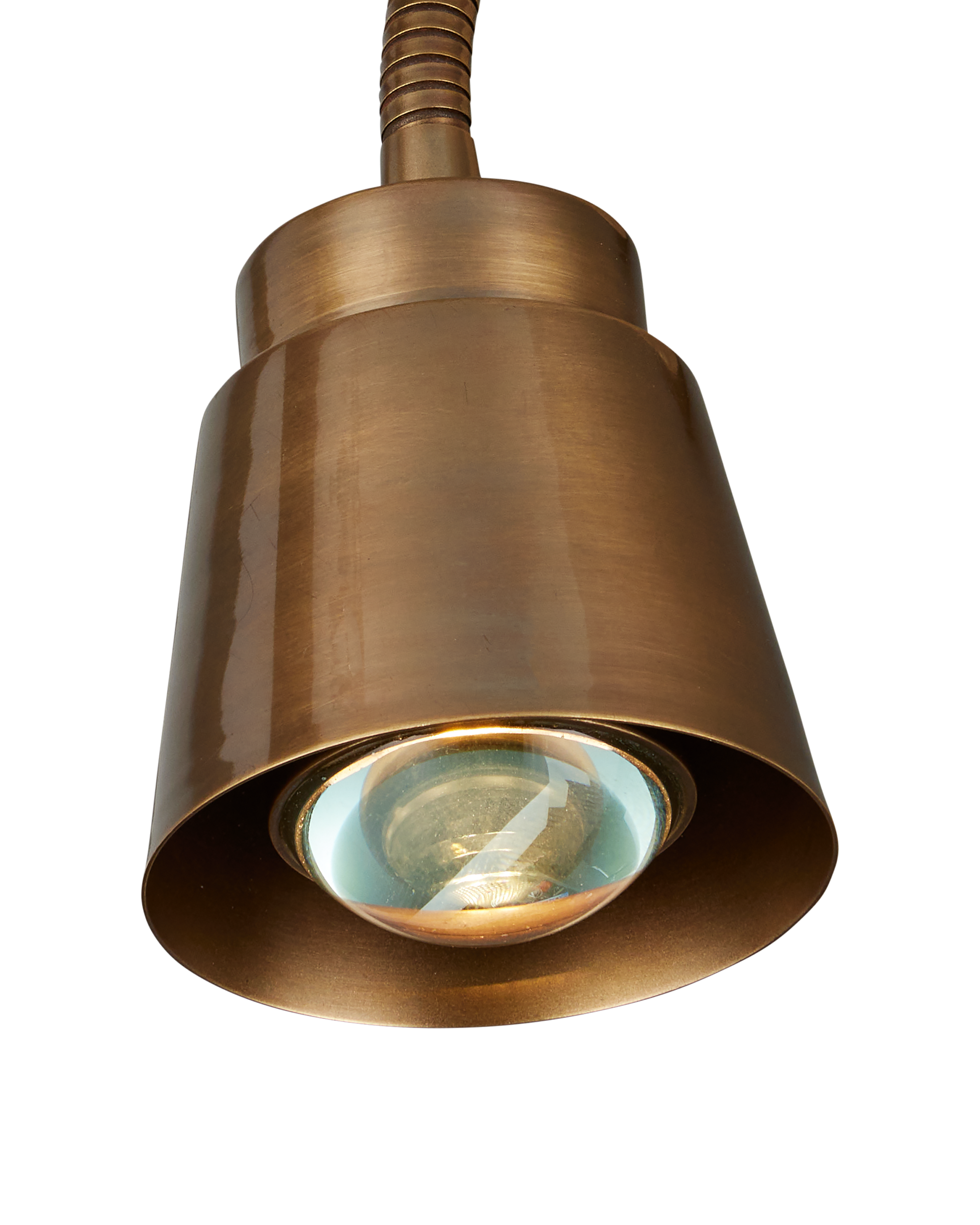 Currey & Company Wilbaux Brass Wall Sconce