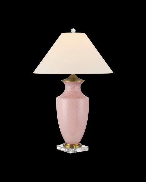 Currey & Company Lucy Pink Table Lamp
