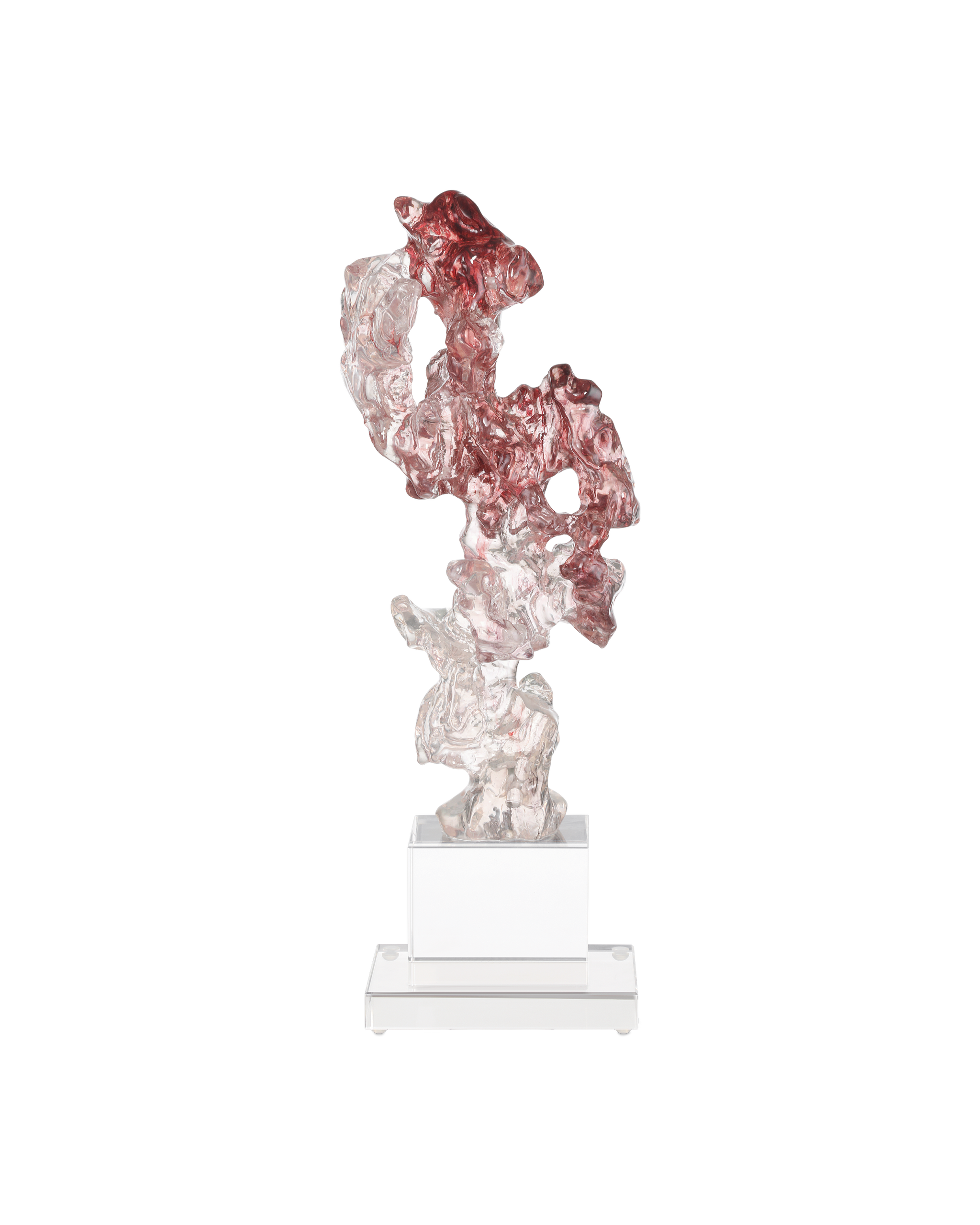 Currey And Company Faux Rock Crystal Sculpture