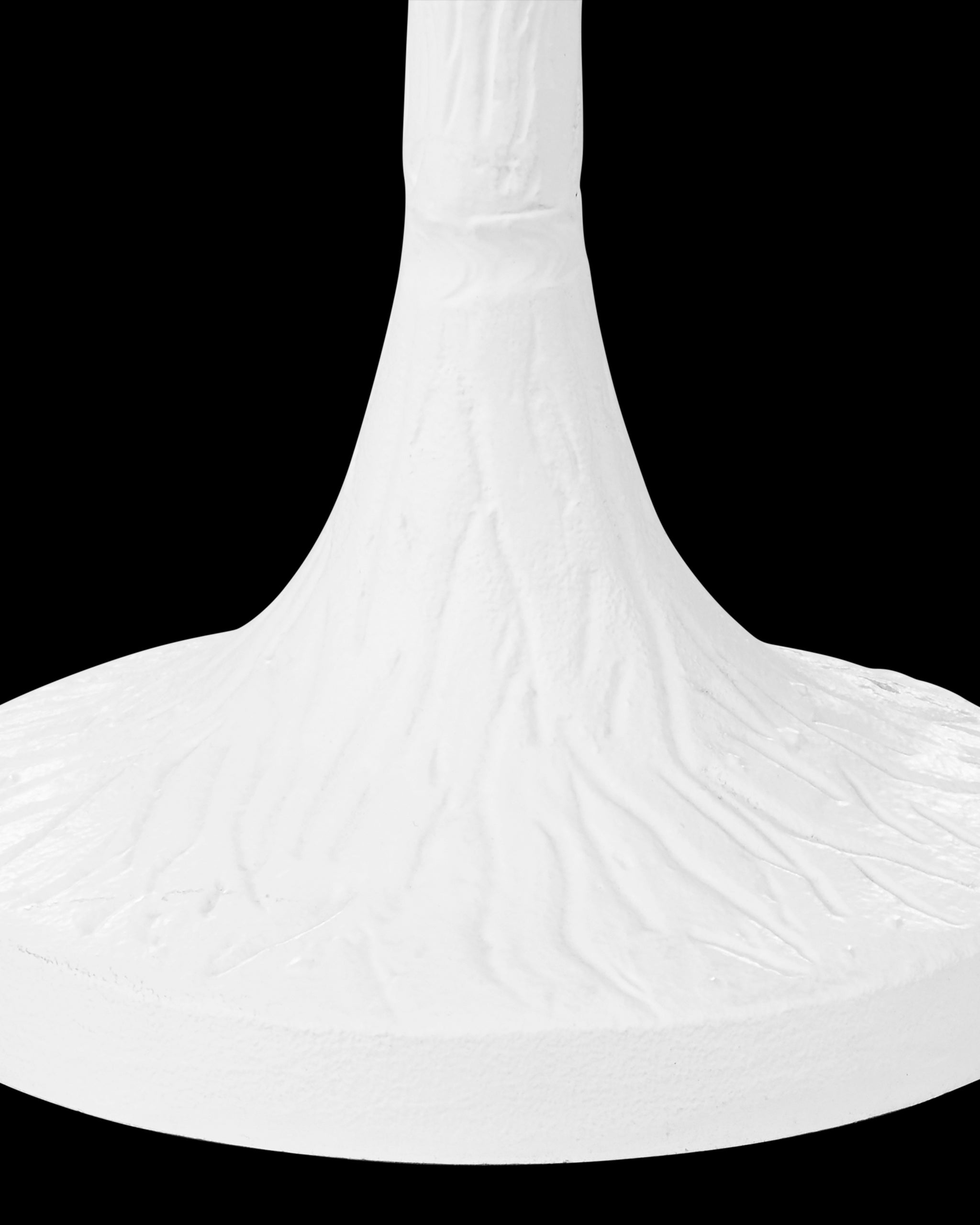 Currey & Company Piaf White Floor Lamp