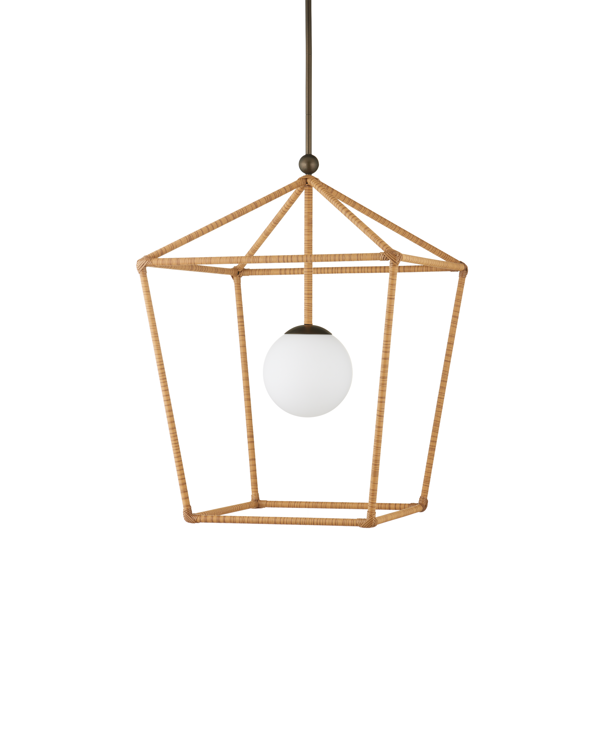 Currey And Company Denison Large Natural Outdoor Lantern