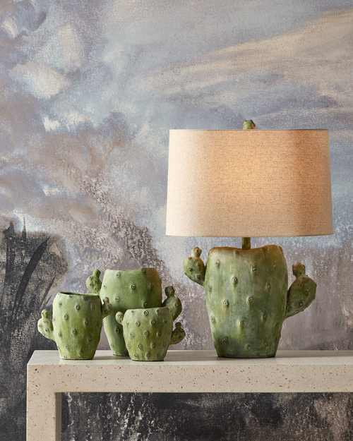 Currey & Company Cactus Table Lamp