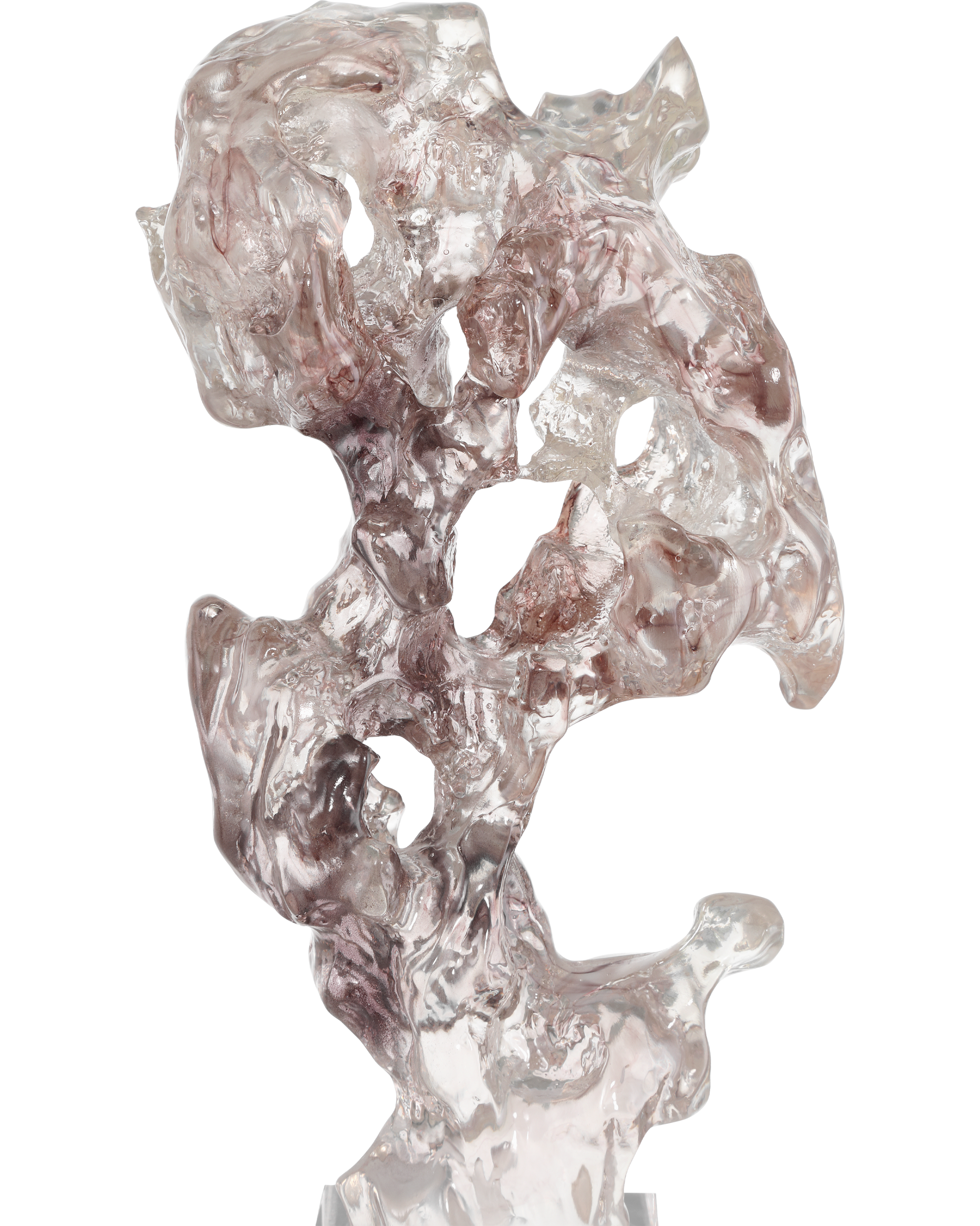 Currey And Company Faux Rock Crystal Sculpture