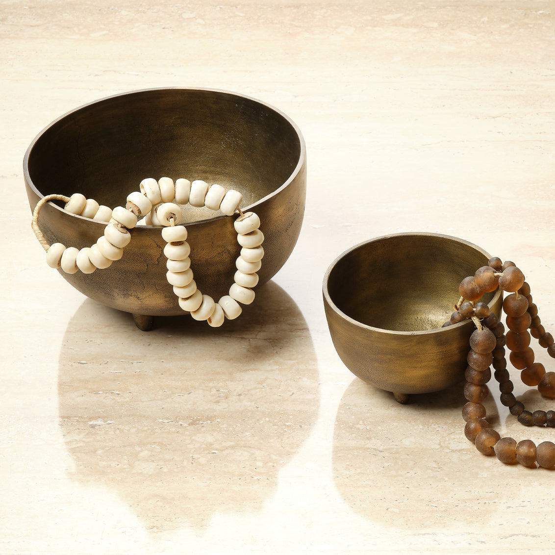 Jamie Young Relic Small Footed Bowl