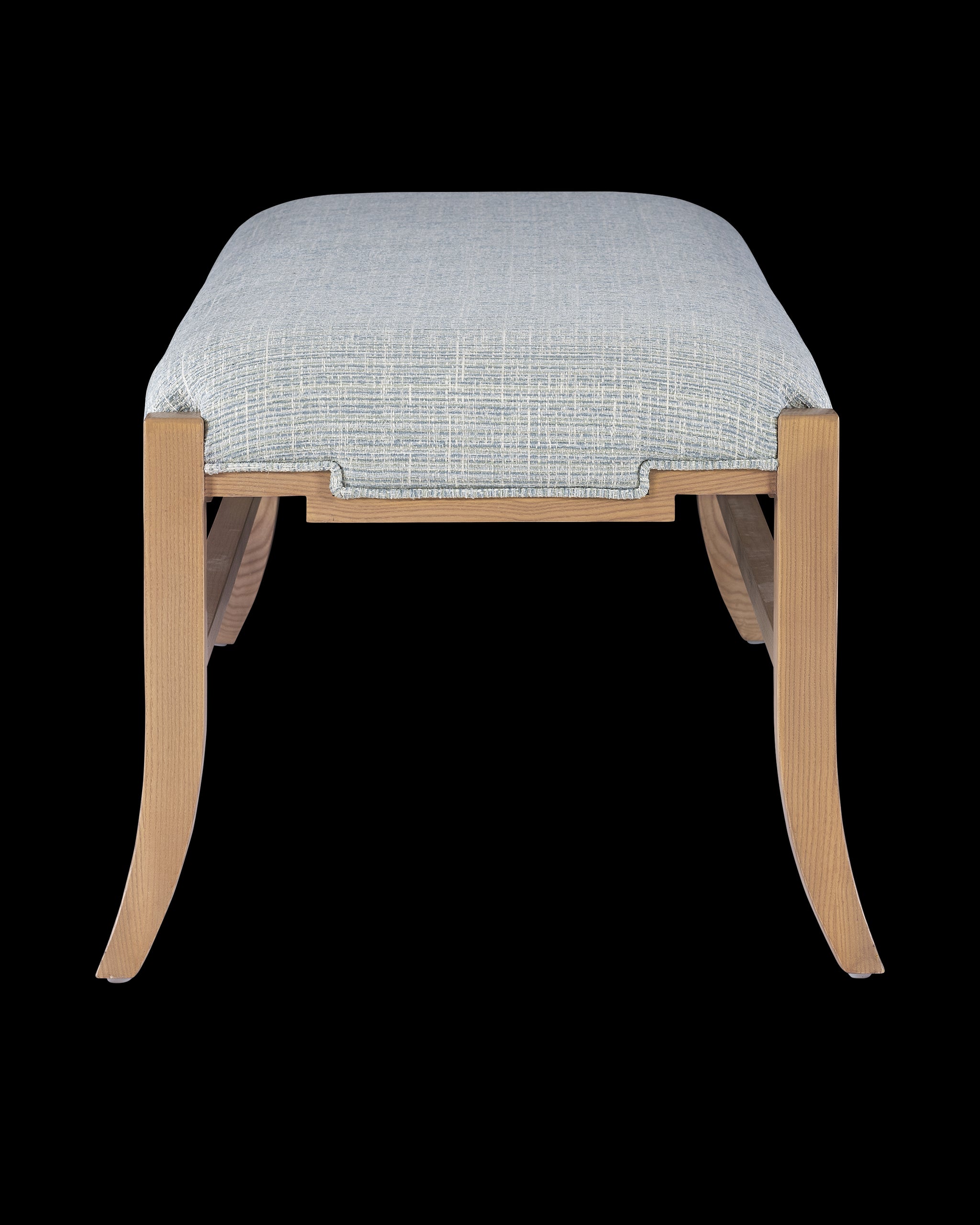 Currey & Company Melanie Blonde Bench, Greenlight Powder