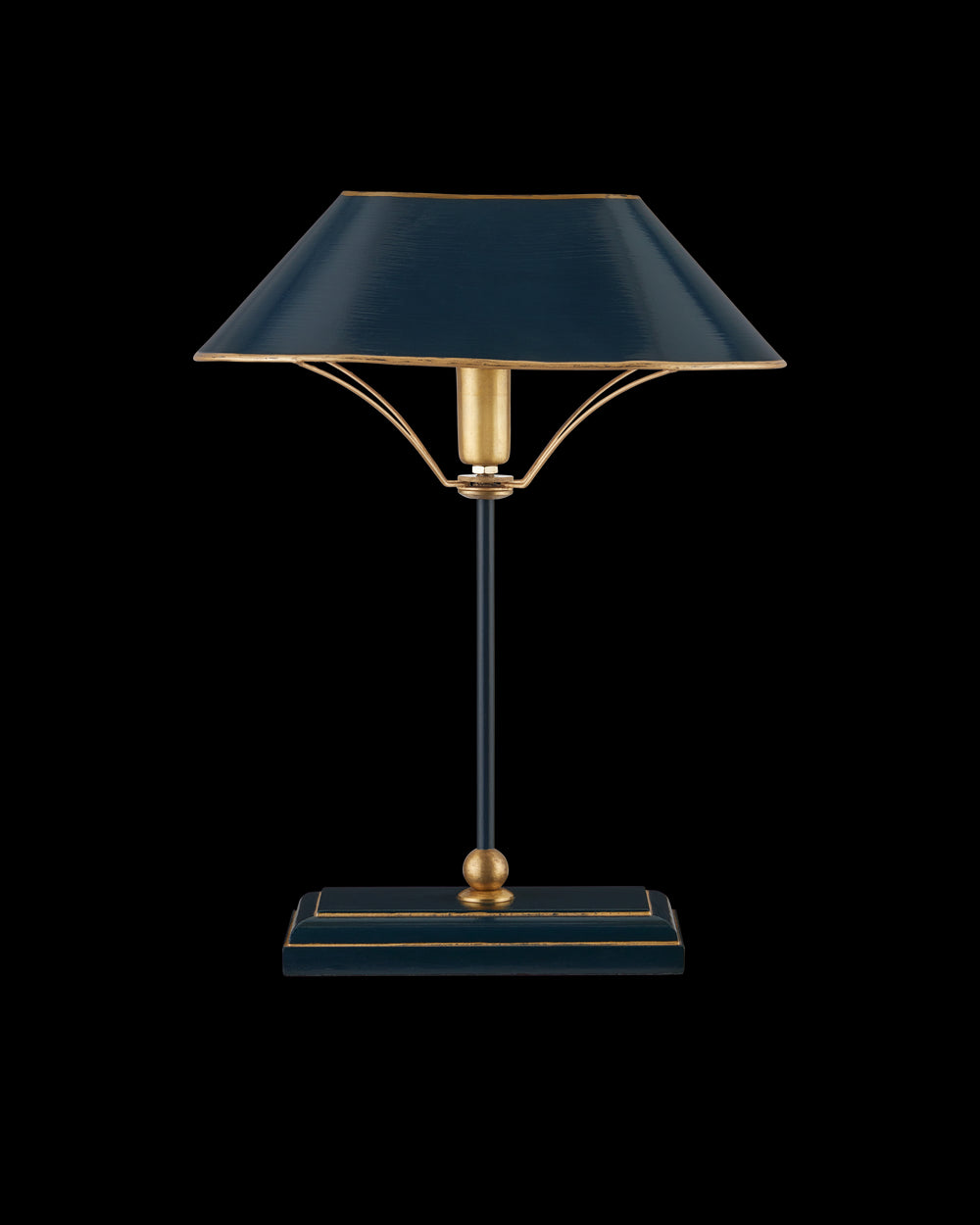 Currey & Company Daphne Navy Table Lamp