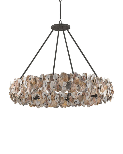 Currey And Company Oyster Chandelier