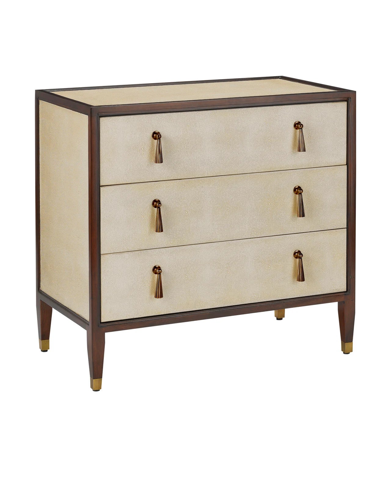 Currey and Company Evie Shagreen Chest
