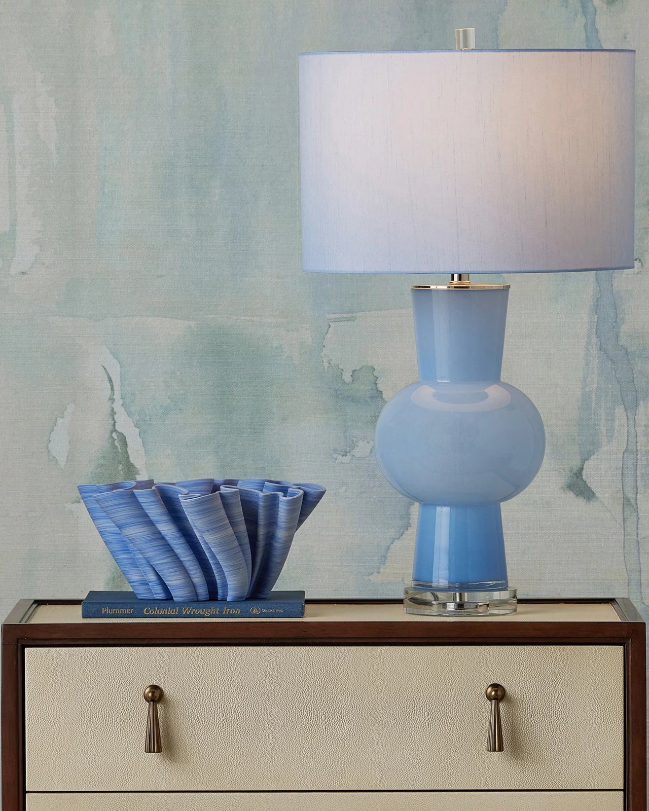 Currey and Company Evie Shagreen Chest