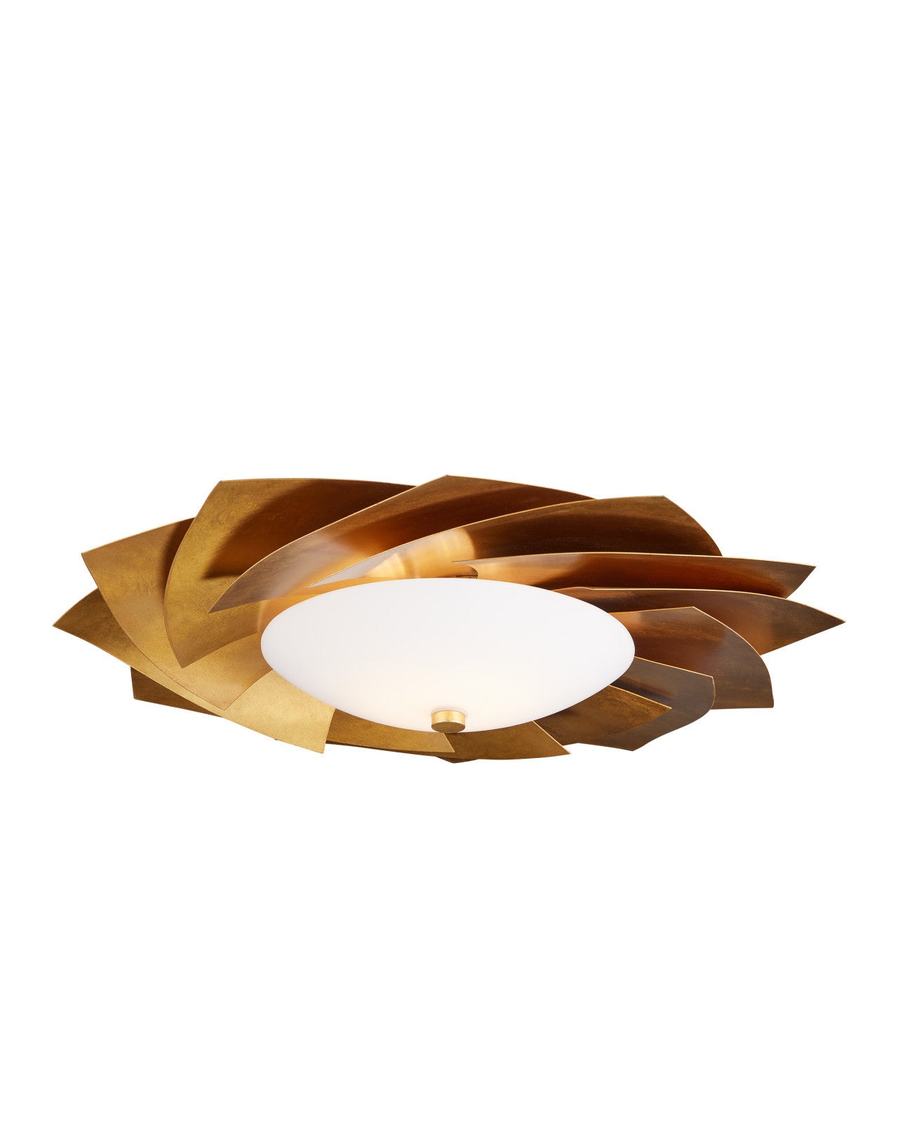 Currey & Company Asterisk 25.5" Flush Mount