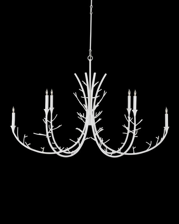 Currey & Company Twiggy Oval Chandelier