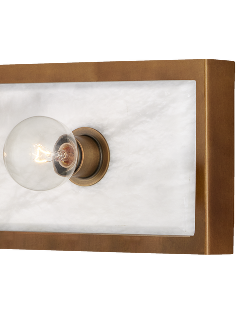 Currey & Company Berdine Medium Brass Wall Sconce