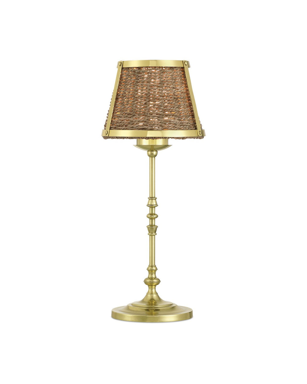 Currey & Company Deauville Natural Cordless Table Lamp