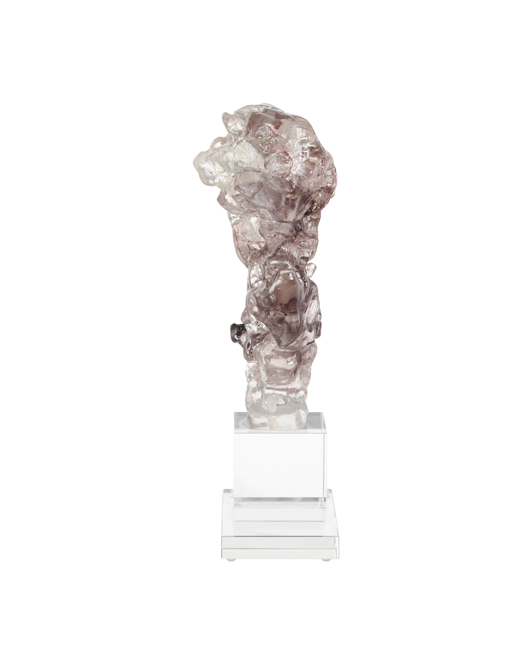 Currey And Company Faux Rock Crystal Sculpture