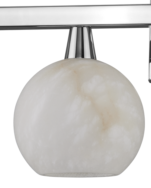 Currey & Company Bombelles Nickel Bath Bar