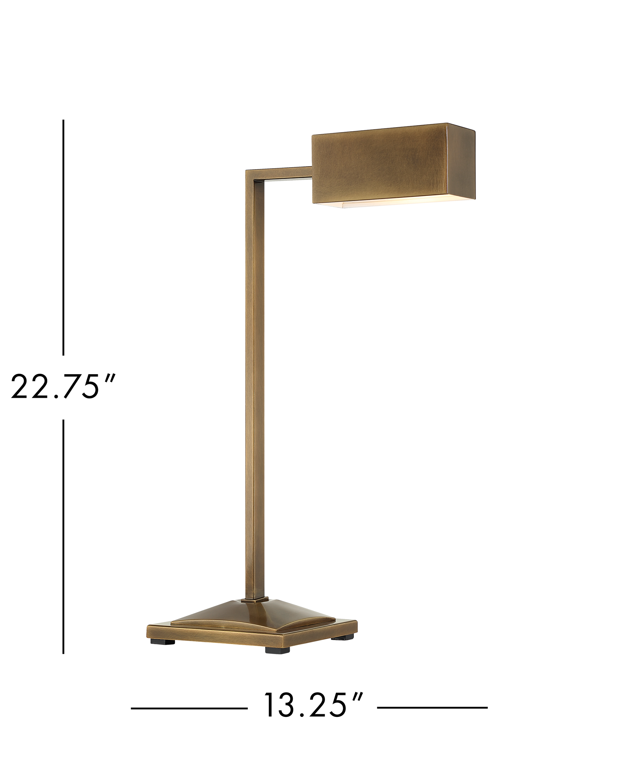 Currey & Company Ruxley Brass Table Lamp
