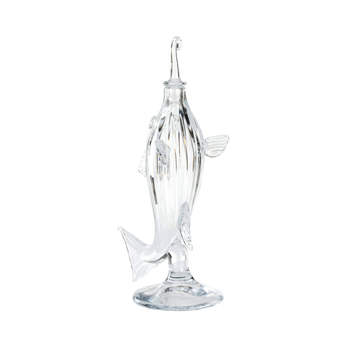Chelsea House Hand Blown Fish Decanter