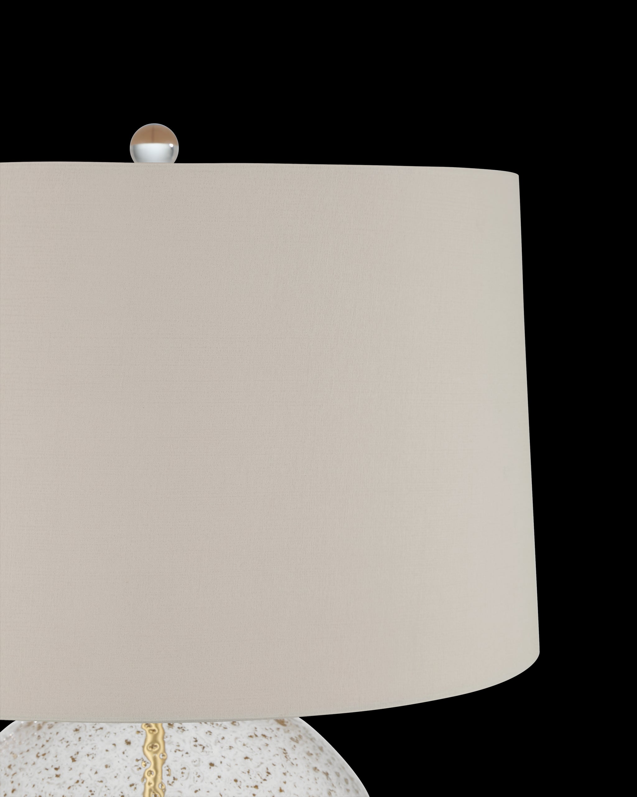 Currey & Company Zebulon Round Table Lamp