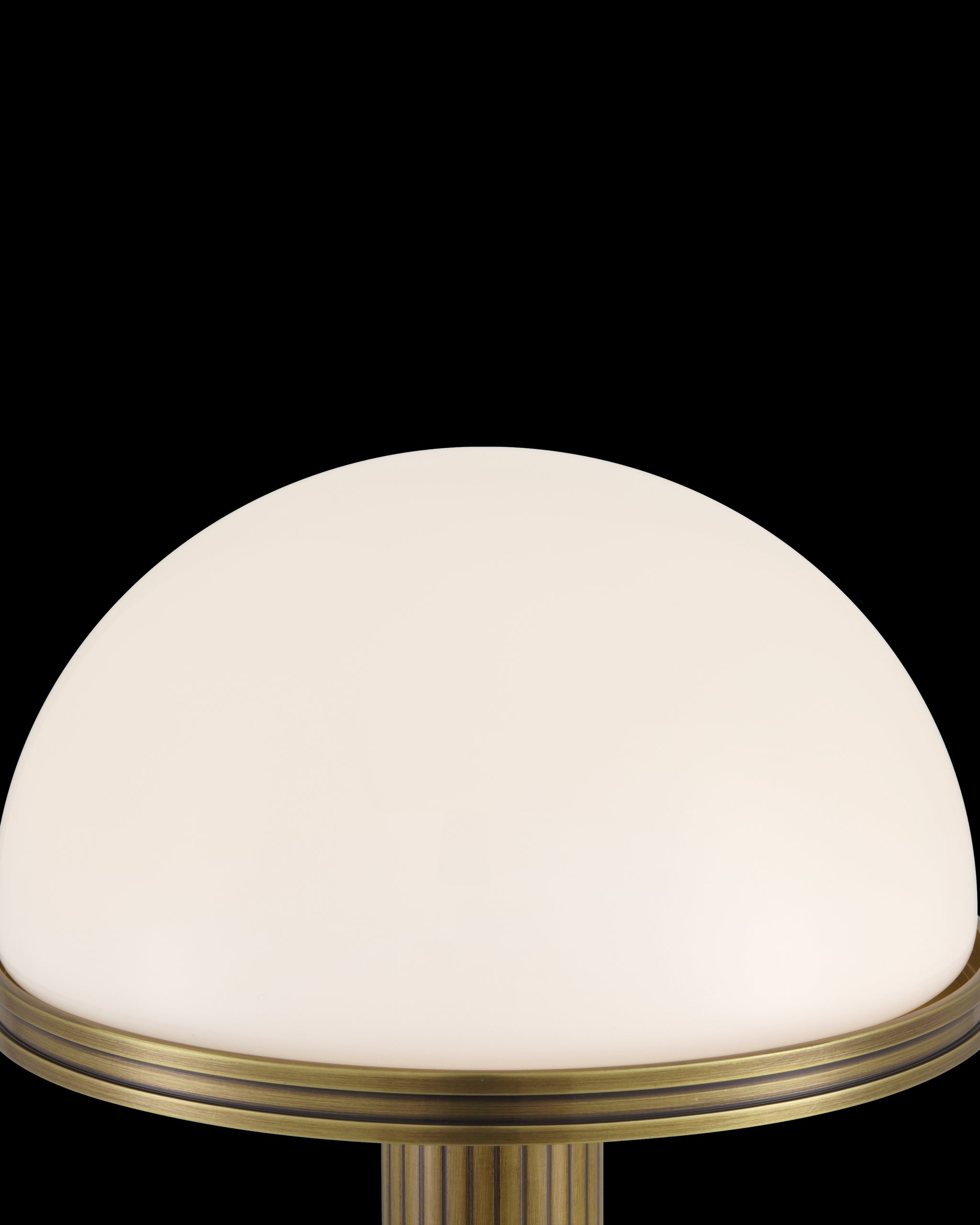 Currey & Company Promenade Brass Cordless Table Lamp