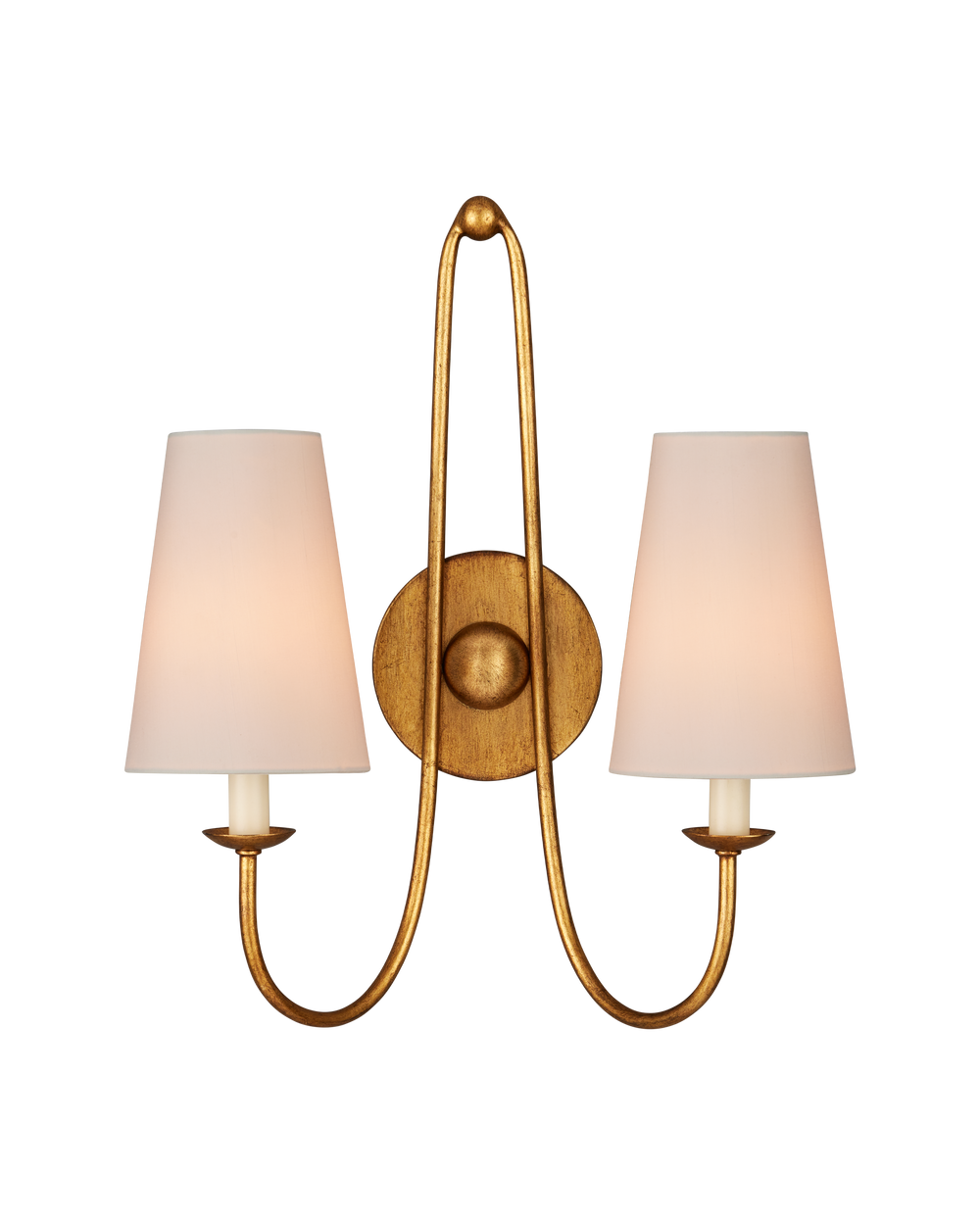 Currey & Company Brayden Double Light Wall Sconce