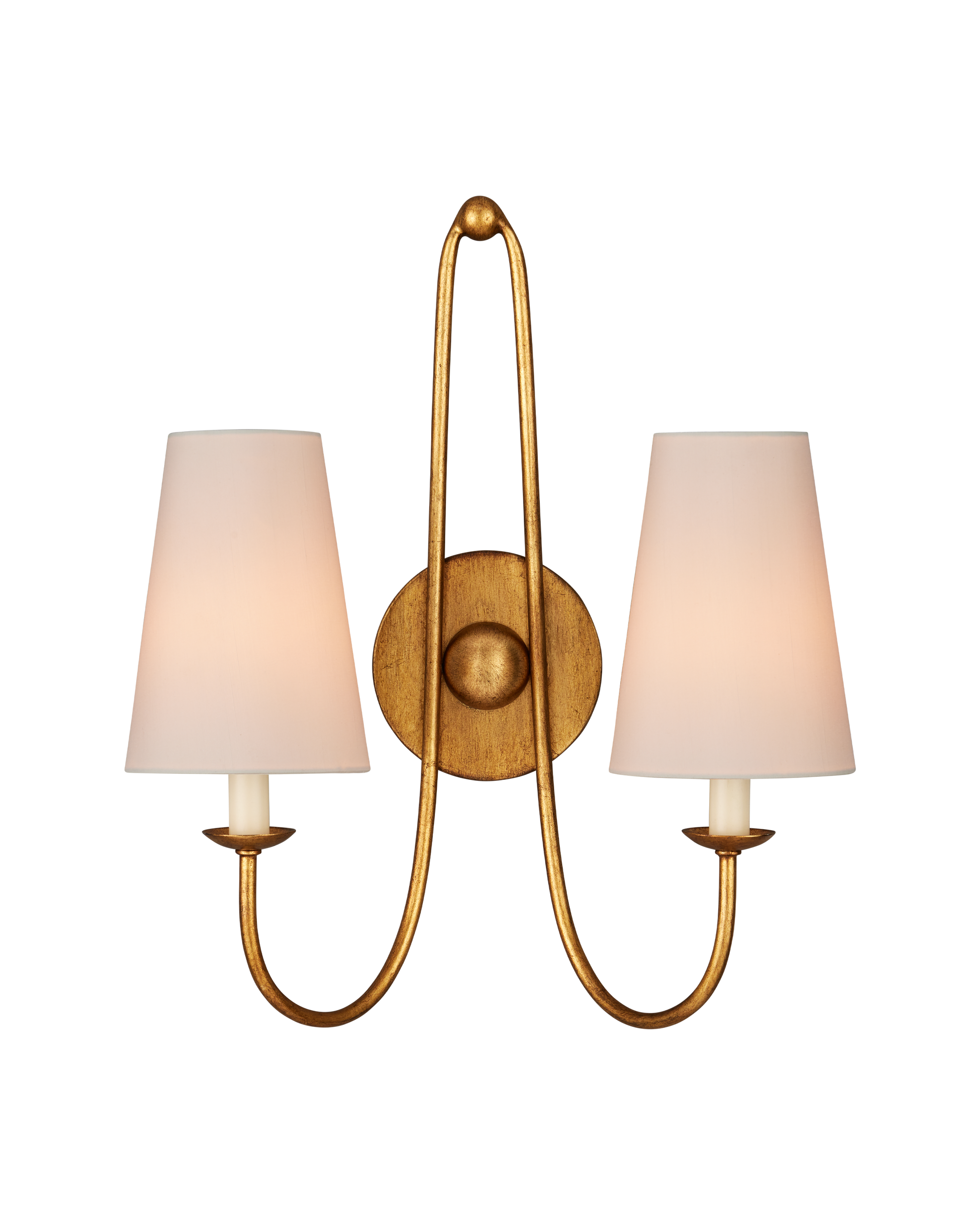 Currey & Company Brayden Double Light Wall Sconce