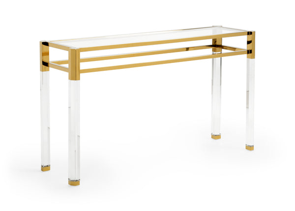 Wildwood Cranston Brass Console