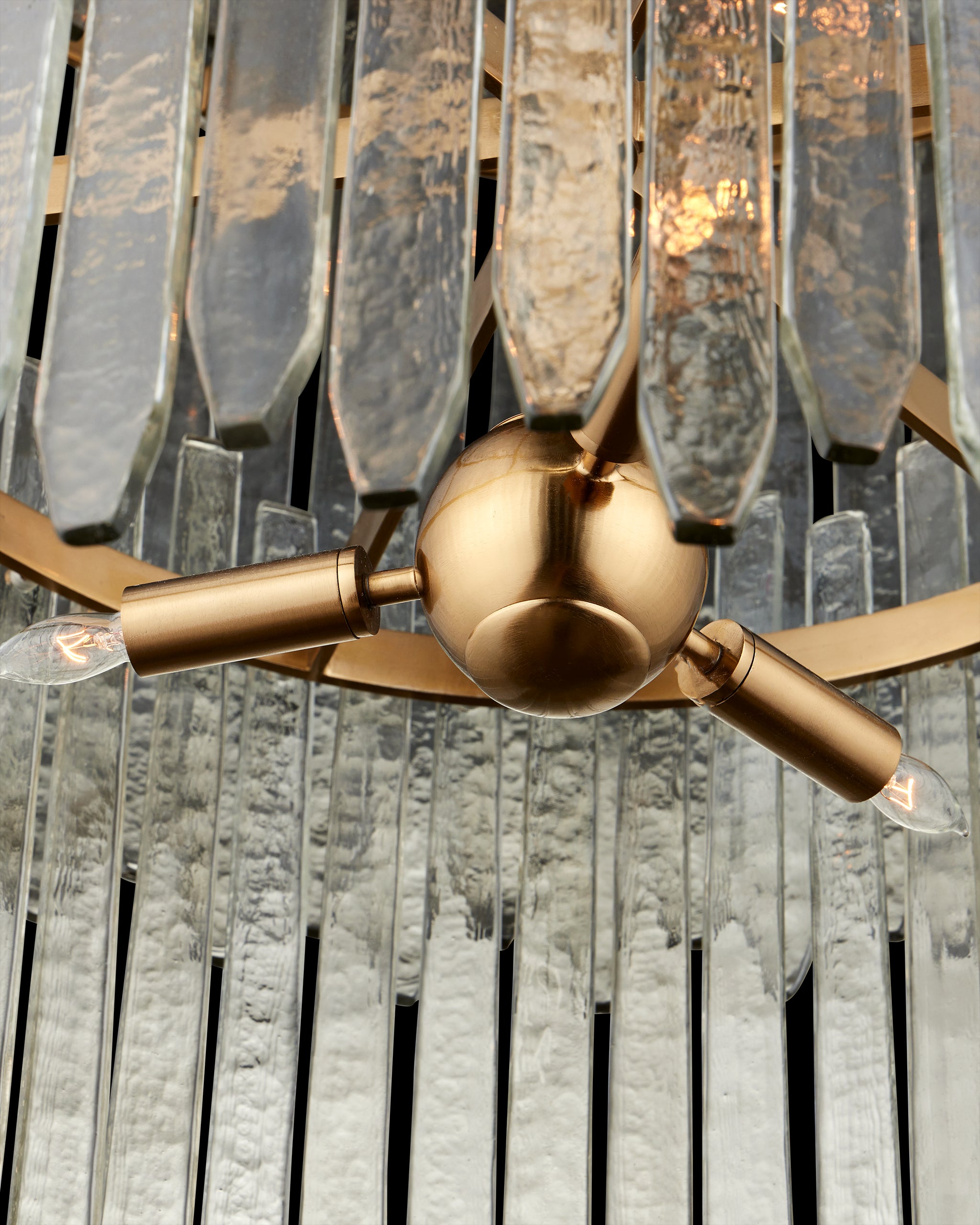 Currey & Company Electra Three Tier Chandelier